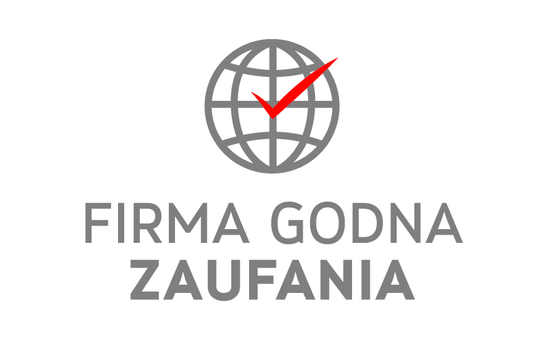 Logotyp firma godna zaufania.